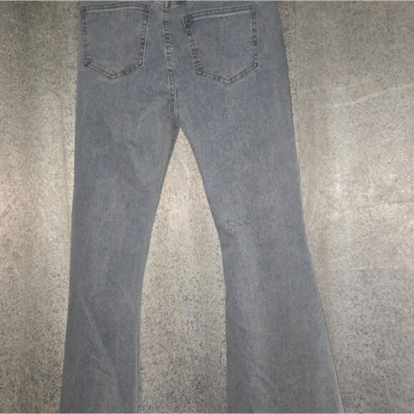 Women's Blue Jeans with Rhinestones - Picture 4 of 4